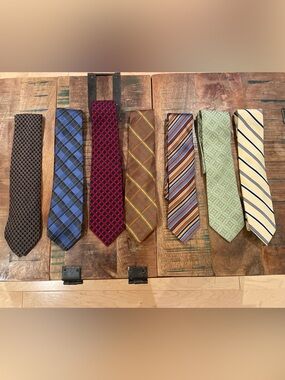 Tie lot- all 7 sold together